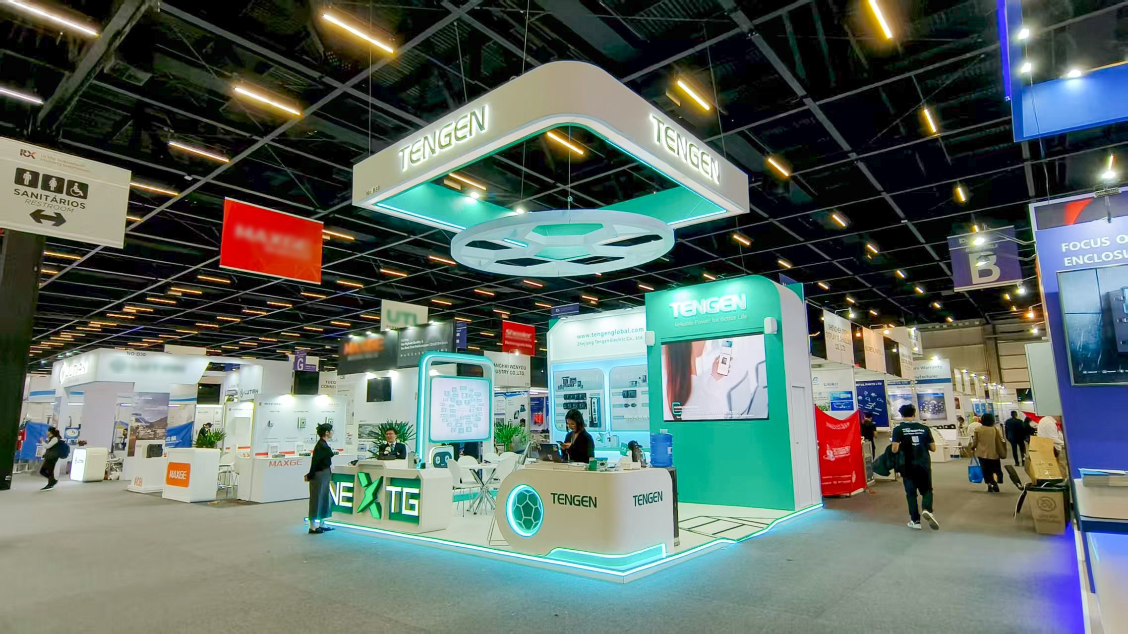 闪耀拉美丨金年会娱乐官网下载亮相FIEE巴西国际电力展